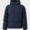 EA7 EMPORIO ARMANI MOUNTAIN HOODED JACKET - Winter jacket - blue