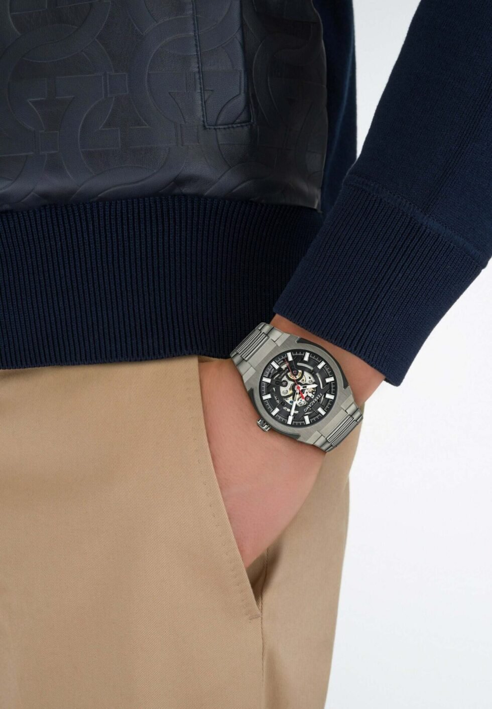FERRAGAMO TA-SUPREME SKELETON-FW - Watch - grey