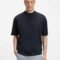 BOSS TE_TILE - Basic T-shirt - dark blue four