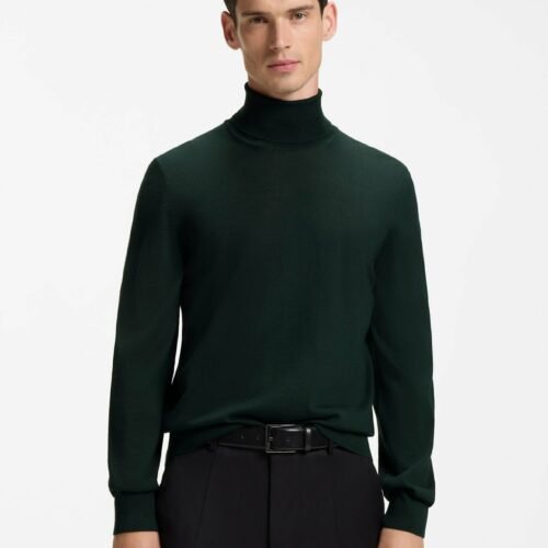 BOSS Jumper - open green ten