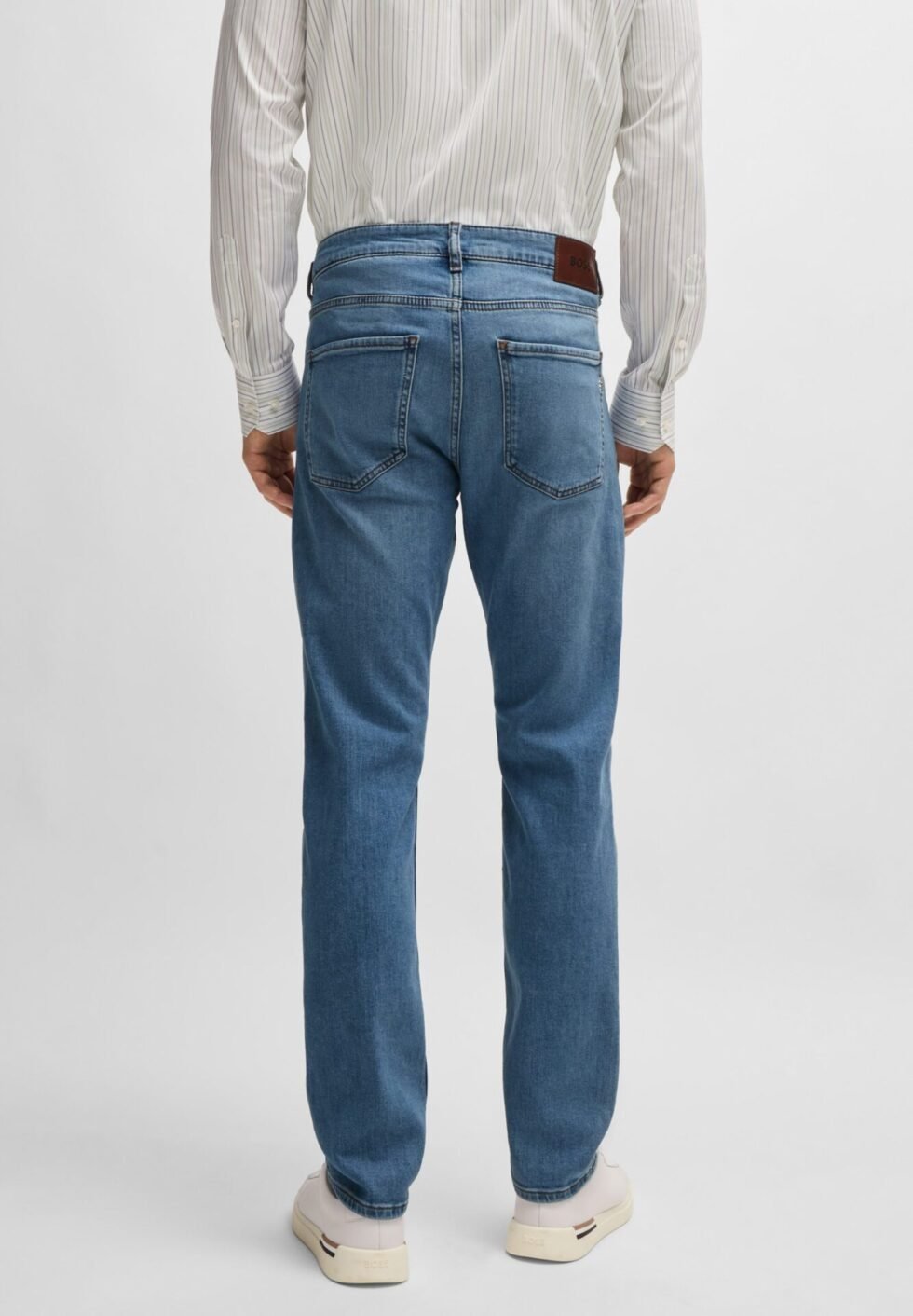 BOSS DELAWARE - Straight leg jeans - blue eleven