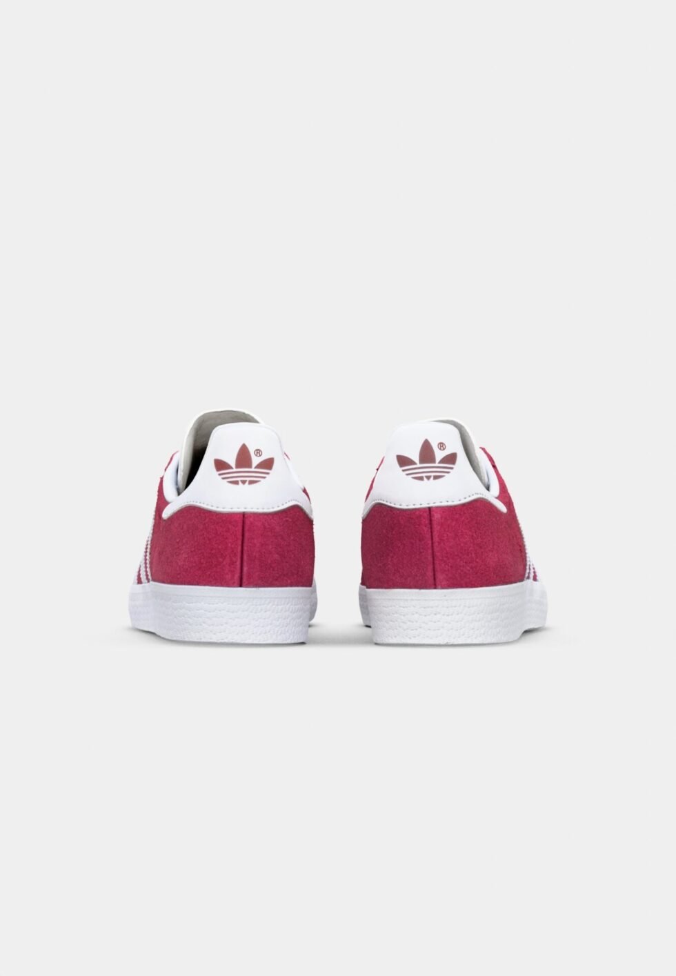 adidas Originals GAZELLE UNISEX - Trainers - collegiate burgundy/footwear white/gold-coloured metallic