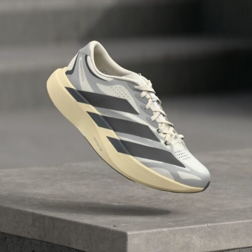 adidas Performance ADIZERO EVO SL EXO M - Road running shoes - core white/utility black/grey two