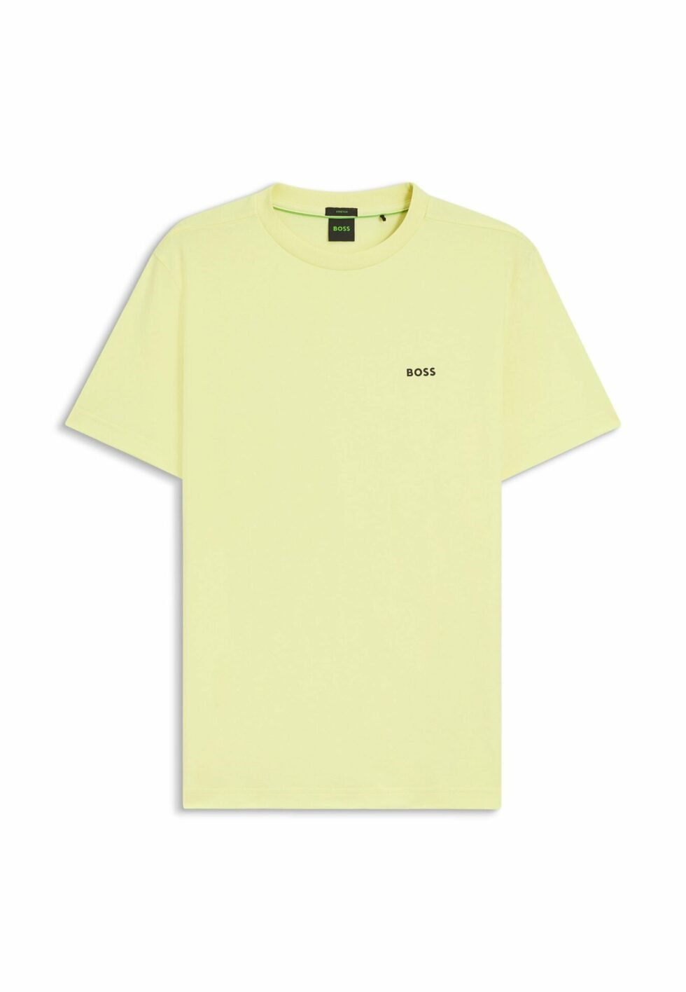 BOSS TEE - Basic T-shirt - open yellow eight
