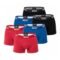 BOSS 6 PACK - Trunks - rot blau schwarz
