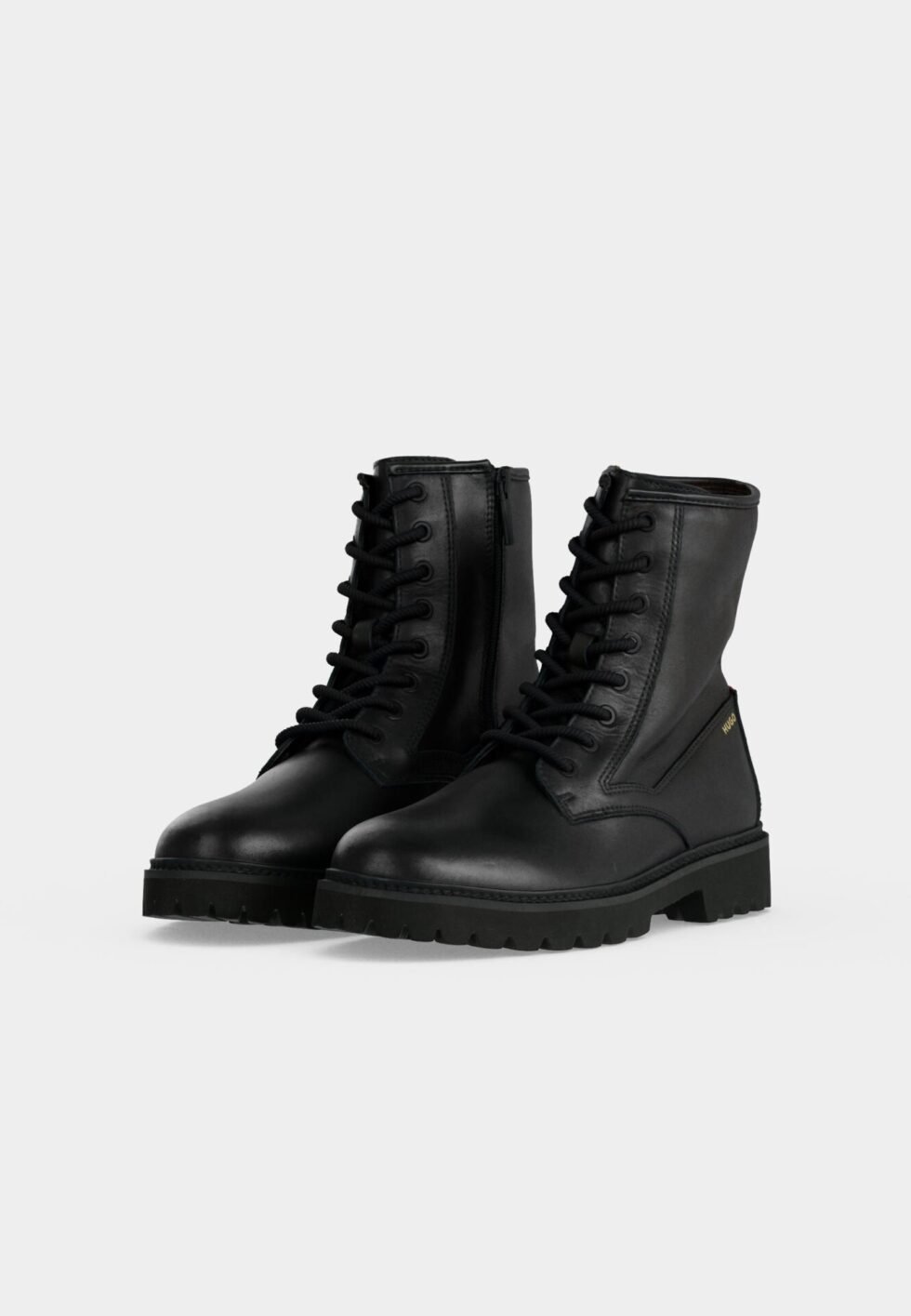HUGO DRAVEN - Lace-up ankle boots - black
