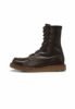BOSS BY BECKHAM - Lace-up ankle boots - dark brown five