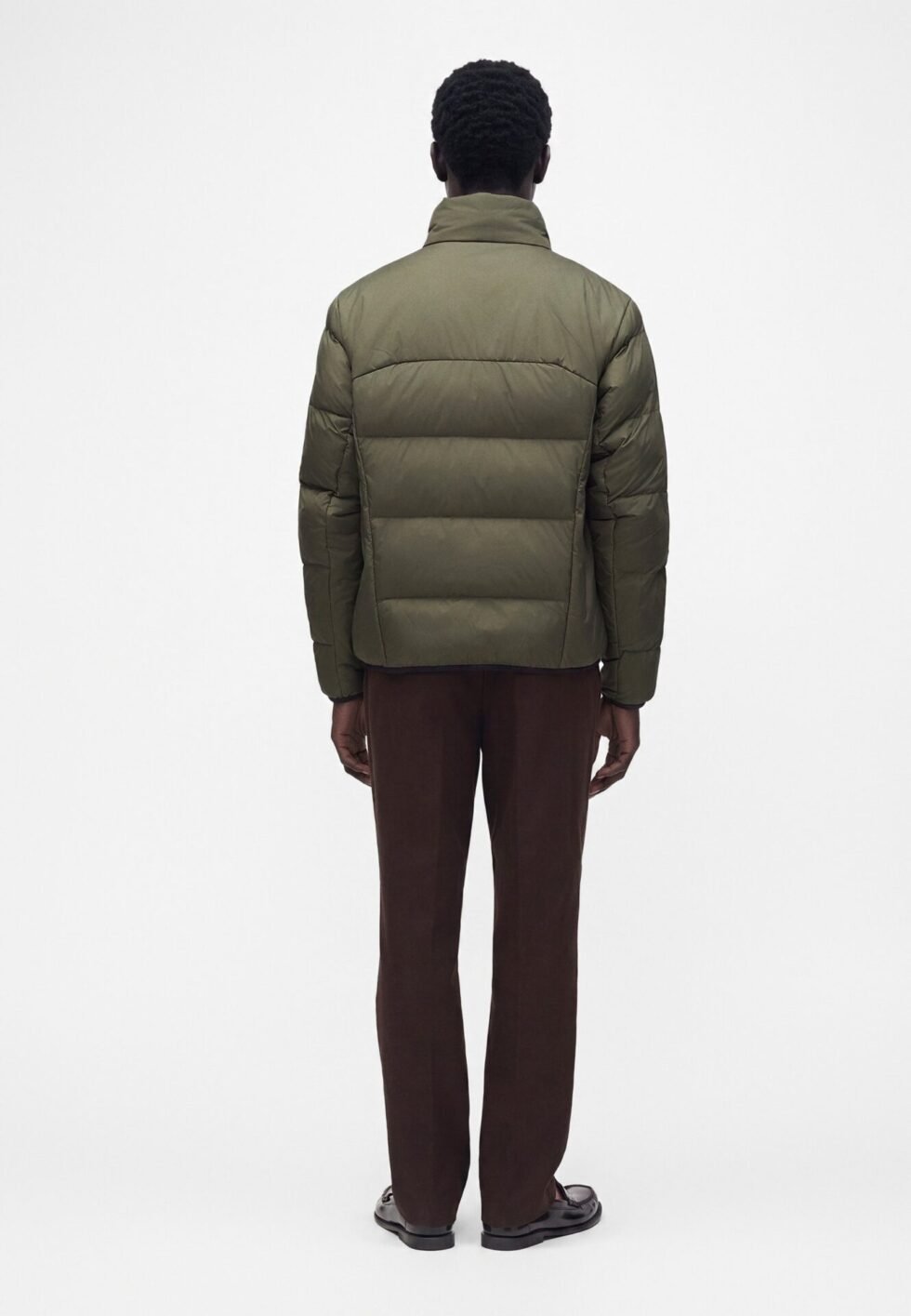 BOSS OW_URBANEX  PUFFER 2 - Winter jacket - open green