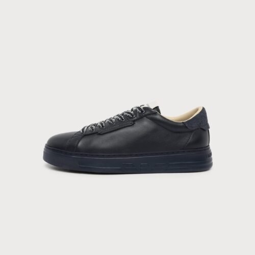 Emporio Armani SNEAKER - Trainers - navy/navy
