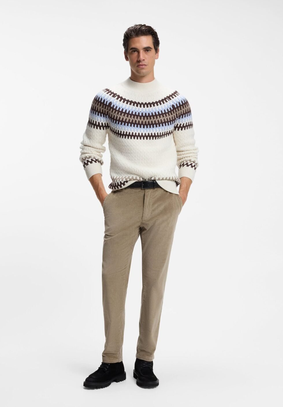 BOSS C-FIOTTO - Jumper - open white