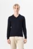 Hackett London V NECK - Jumper - midnight blue