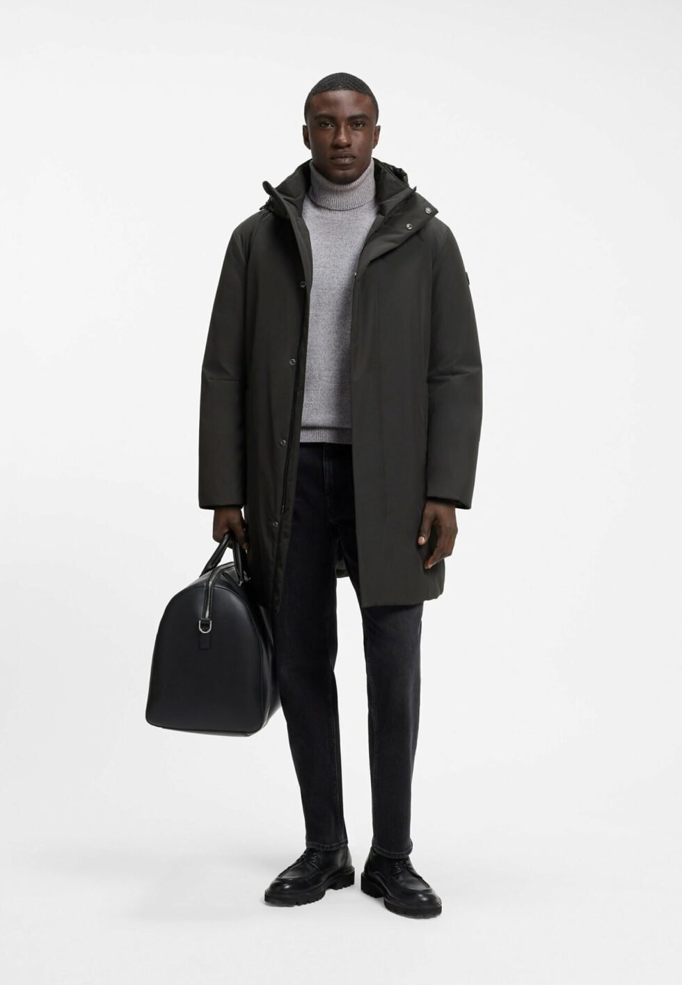BOSS C-DELIO - Down coat - black one