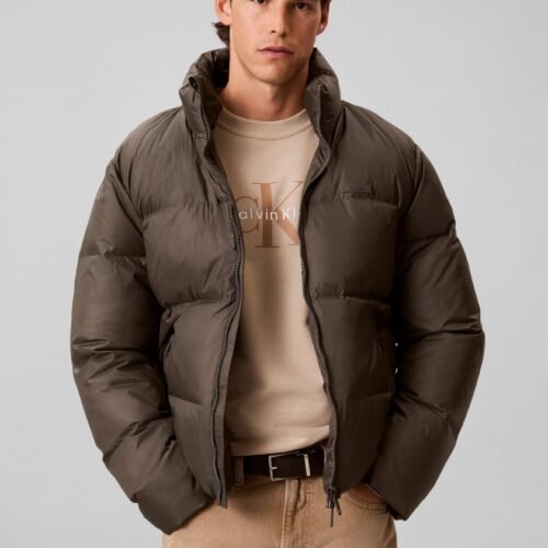 Calvin Klein DOWN PUFFER JACKET - Down jacket - beluga