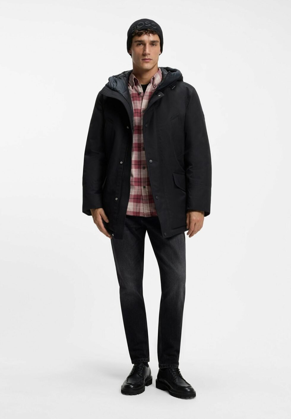 BOSS Shirt - light red nine