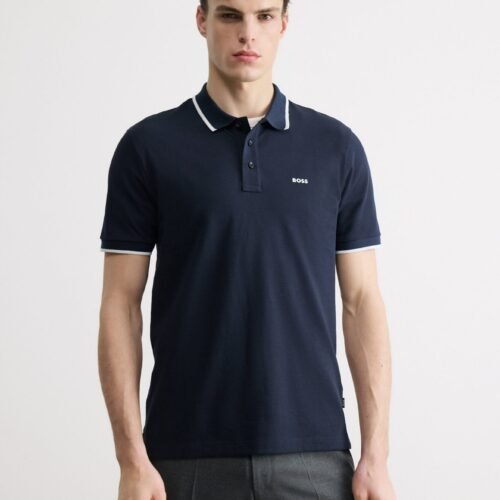 BOSS PARLAY - Polo shirt - dark blue