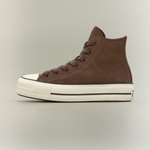 Converse CHUCK TAYLOR ALL STAR LIFT - High-top trainers - heavy duty brown/black/egret