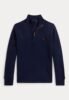 Polo Ralph Lauren ESTATE-RIB QUARTER-ZIP PULLOVER 7-14Y - Sweatshirt - refined navy