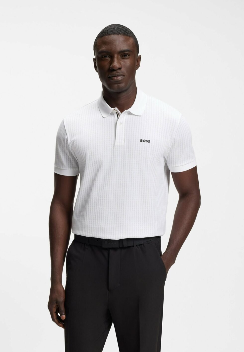 BOSS PL_GOC BIRDIE 3 - Polo shirt - white