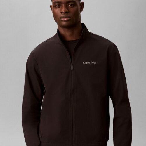 Calvin Klein ZIP-THRU WINDBREAKER - Summer jacket - black