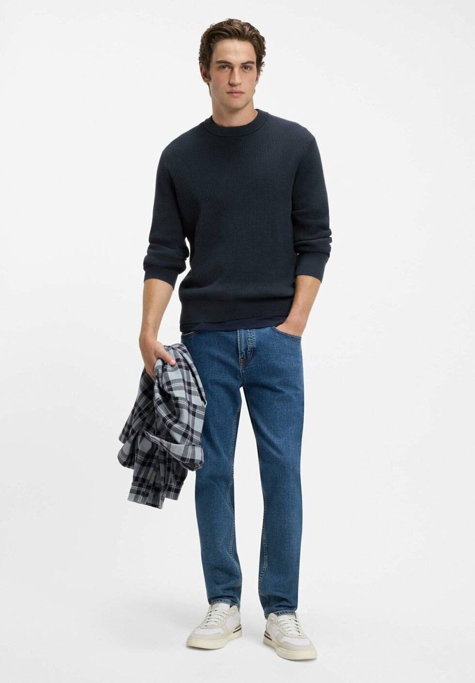 BOSS Jumper - dark blue four