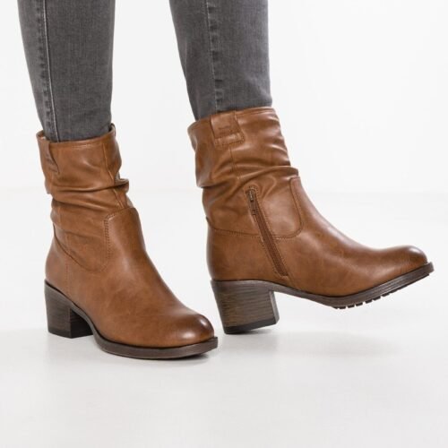 Anna Field by Zalando WINTER BOOT - Classic ankle boots - cognac