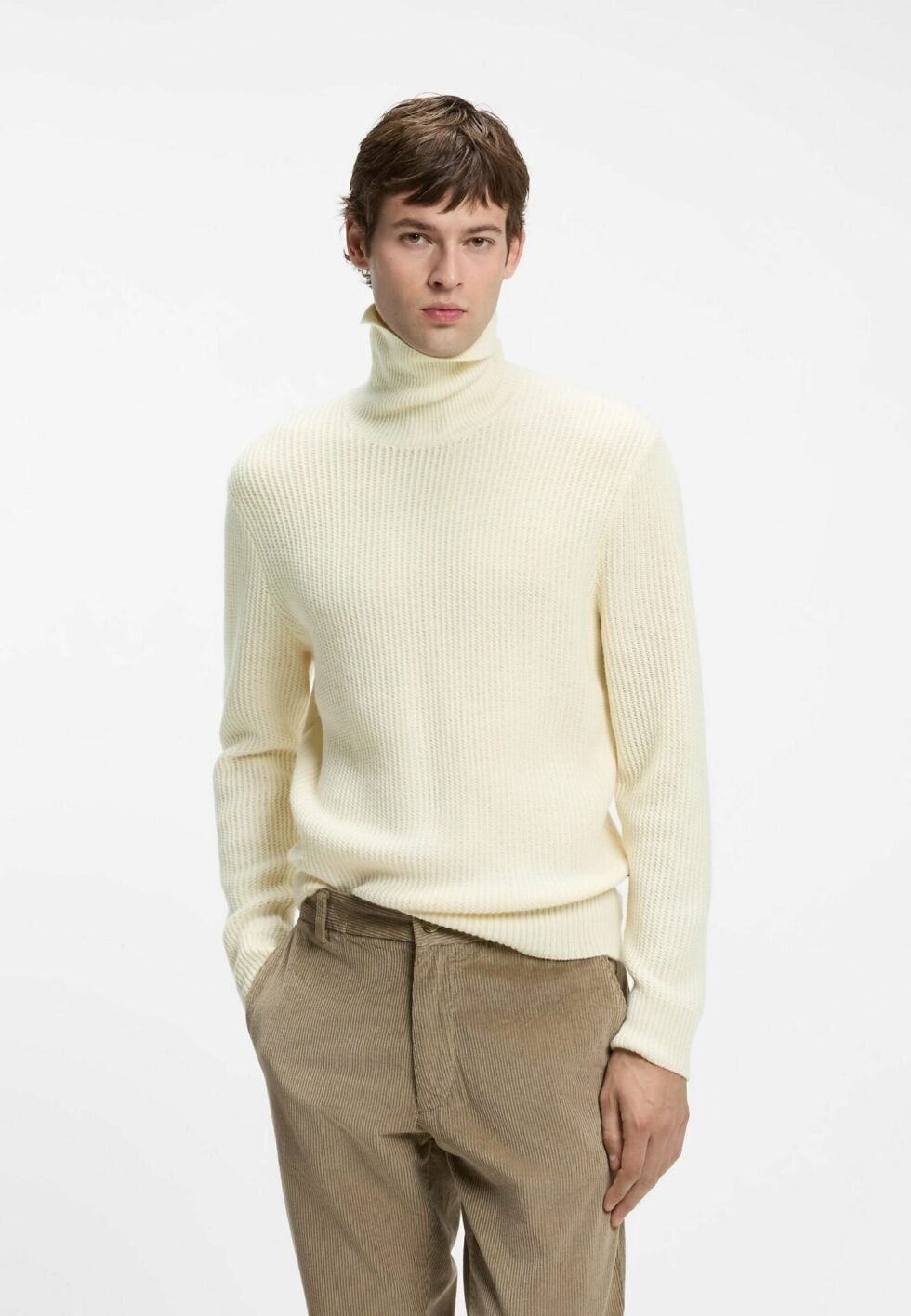 BOSS H-FIOCCOLO - Jumper - natural eighteen