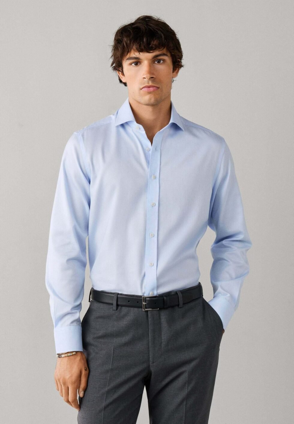 HACKETT LONDON FORMAL SHIRT ROYAL OX BC - Formal shirt - sky blue