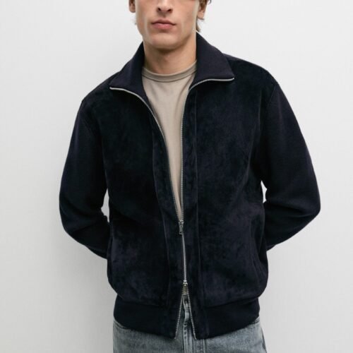 Massimo Dutti Light jacket - dark blue