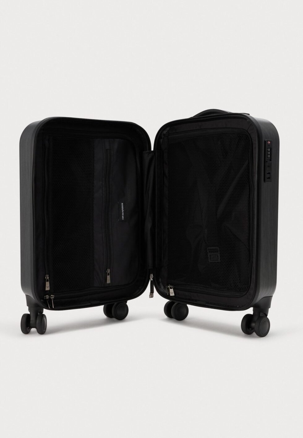 Emporio Armani TROLLEY - Wheeled suitcase - gun metal