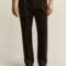 GANT CORDUROY SUIT PANTS - Chinos - black brown