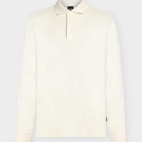 BOSS PADO - Long-sleeved top - open white