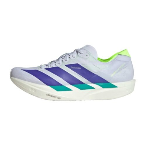 adidas Performance ADIZERO TAKUMI SEN 11 - Road running shoes - frozen purple   solar purple   equipment green