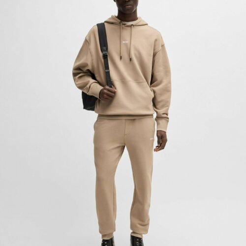 BOSS WESMALLHOOD SET - Tracksuit - open brown six