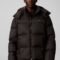 Calvin Klein REMOVABLE HOOD LOGO PUFFER JACKET - Down jacket - black