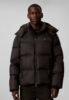 Calvin Klein REMOVABLE HOOD LOGO PUFFER JACKET - Down jacket - black