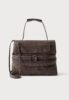 MOSCHINO TIE ME BORSA - Handbag - nero/taupe