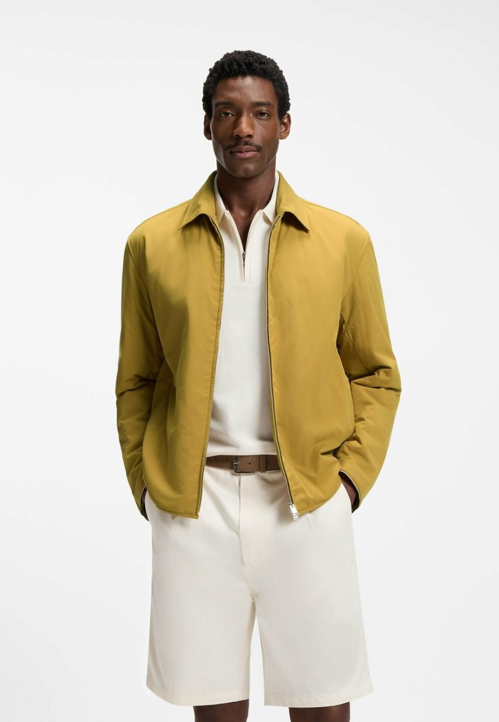 BOSS C-CERIG - Summer jacket - gold four