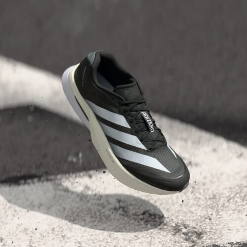 adidas Performance ADIZERO BOSTON 13 - Road running shoes - core black/footwear white/grey five