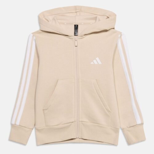 adidas Performance JUNIOR HOODIE UNISEX - Zip-up sweatshirt - crystal/white