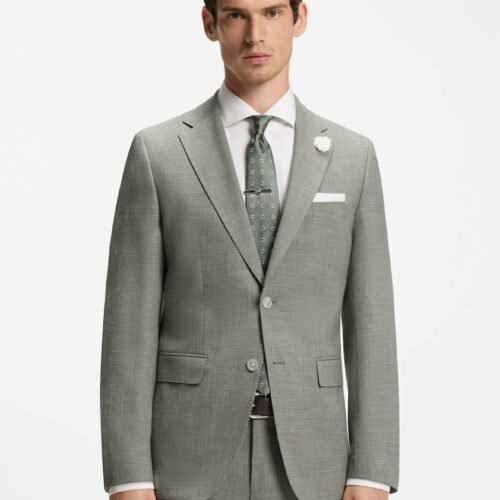 BOSS Suit jacket - light green