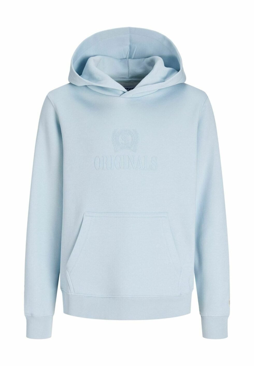 Jack & Jones Kids HOODIE TEXT HOODIE JUNIOR - Hoodie - Blue