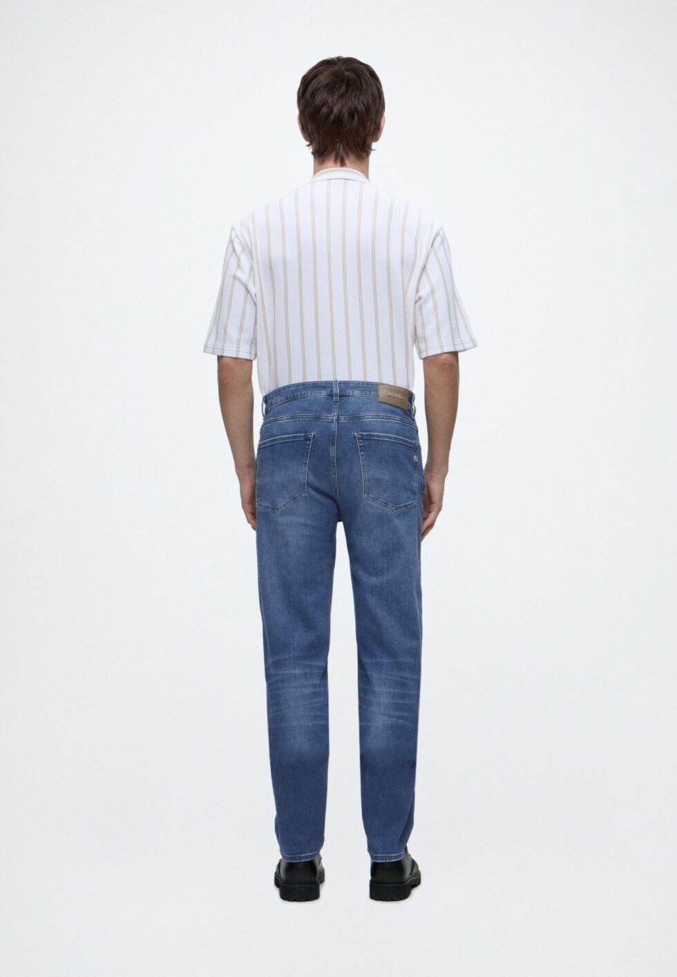 BOSS MAINE - Straight leg jeans - blue