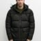 Massimo Dutti Down jacket - mottled dark grey