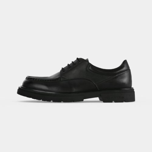 KARL LAGERFELD KOBY LUG DERBY LACE - Lace-ups - black