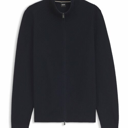 BOSS H-LORETTI - Cardigan - dark blue four