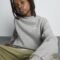 Nike Sportswear CLUB UNISEX - Sweatshirt - grey heather/white