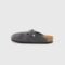 Birkenstock BOSTON LEVE CHARCOALN REGULAR UNISEX - Sandals - charcoal