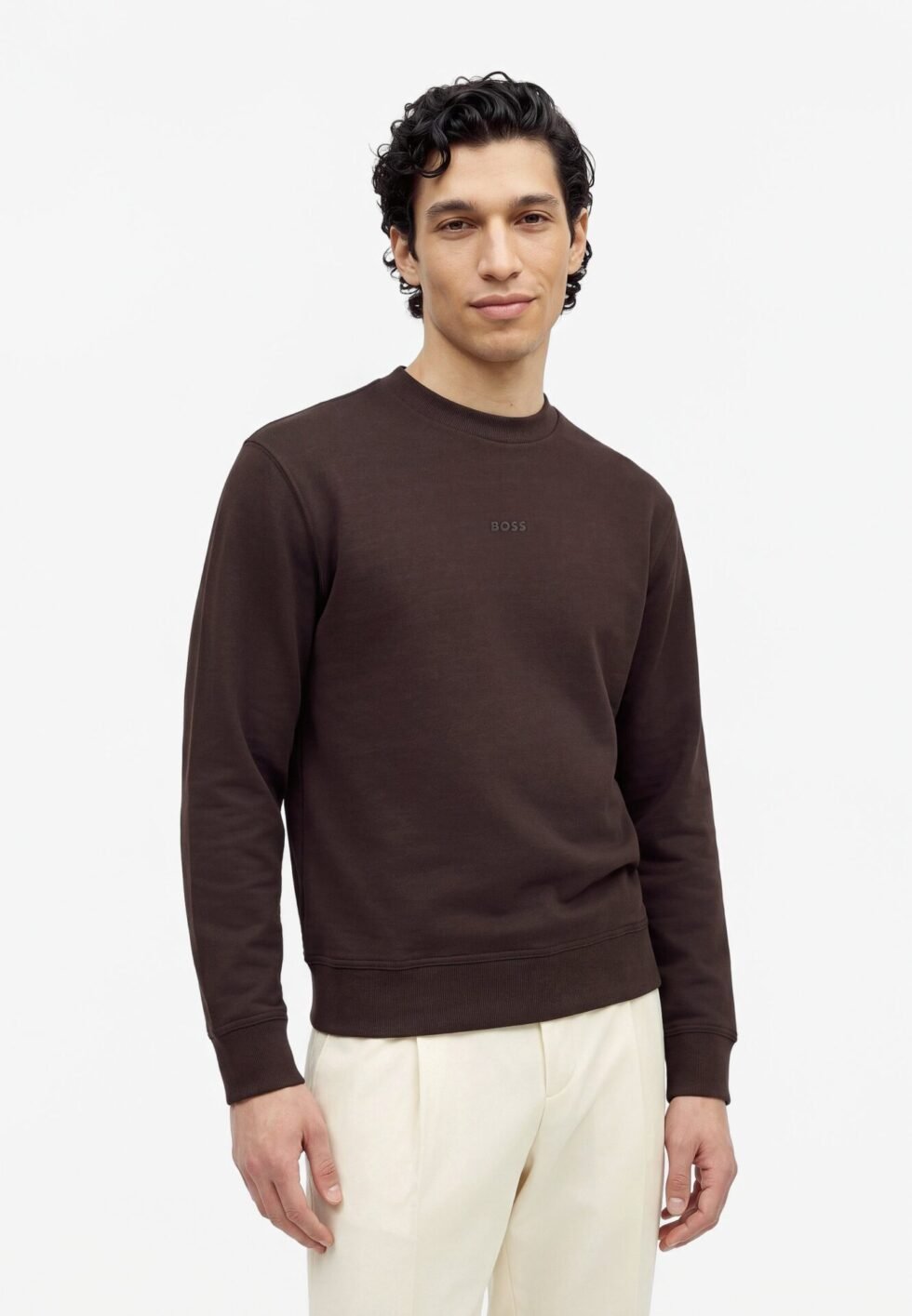 BOSS Sweatshirt - dark brown