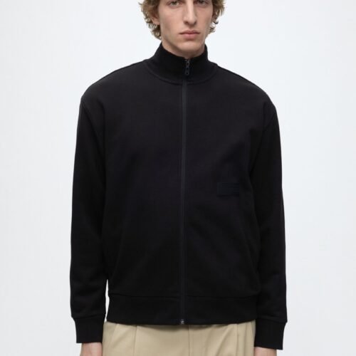 BOSS FULL ZIP - Zip-up sweatshirt - black