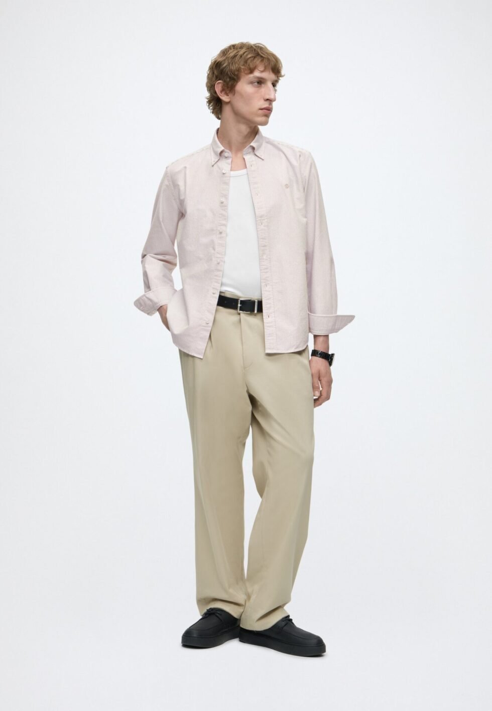 BOSS LIAM - Shirt - gold-coloured
